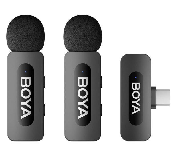 Boya BY-V20 2.0 Ultra Compact 2.4GHz - USB-C - 2TX+1RX - 1334485 - zdjęcie